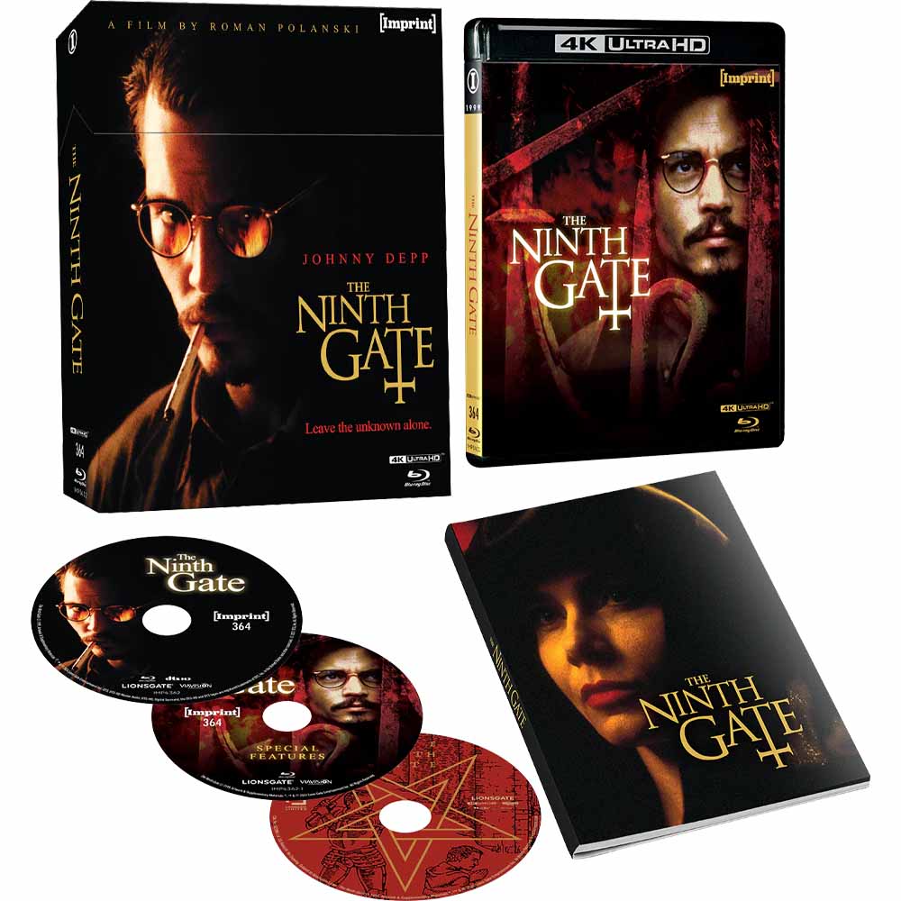 The Ninth Gate (Limited Edition Hardbox) 4K UHD + Blu-Ray (Australia Import) Imprint