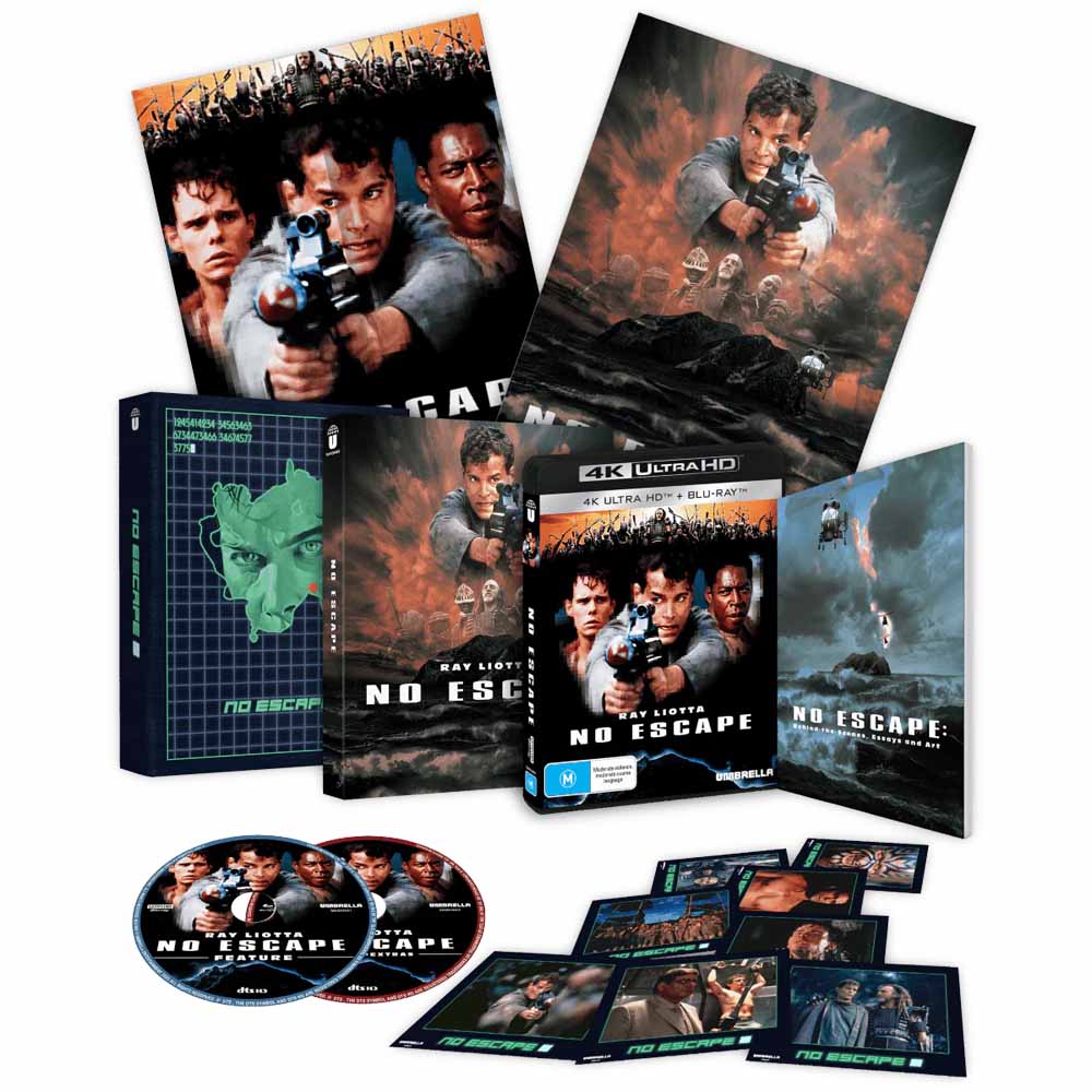 
  
  No Escape (Collector's Edition) 4K + Blu-Ray (Australia Import)
  
