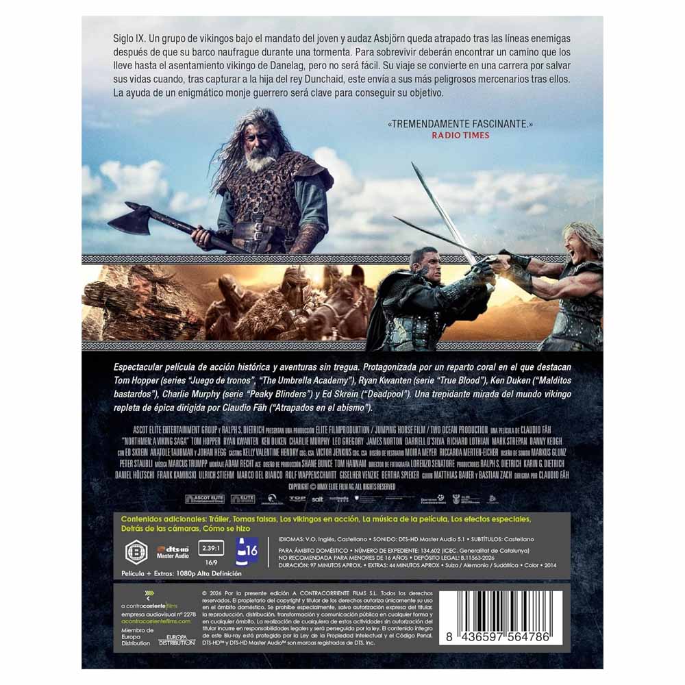 Northmen: Los Vinkingos Blu-Ray