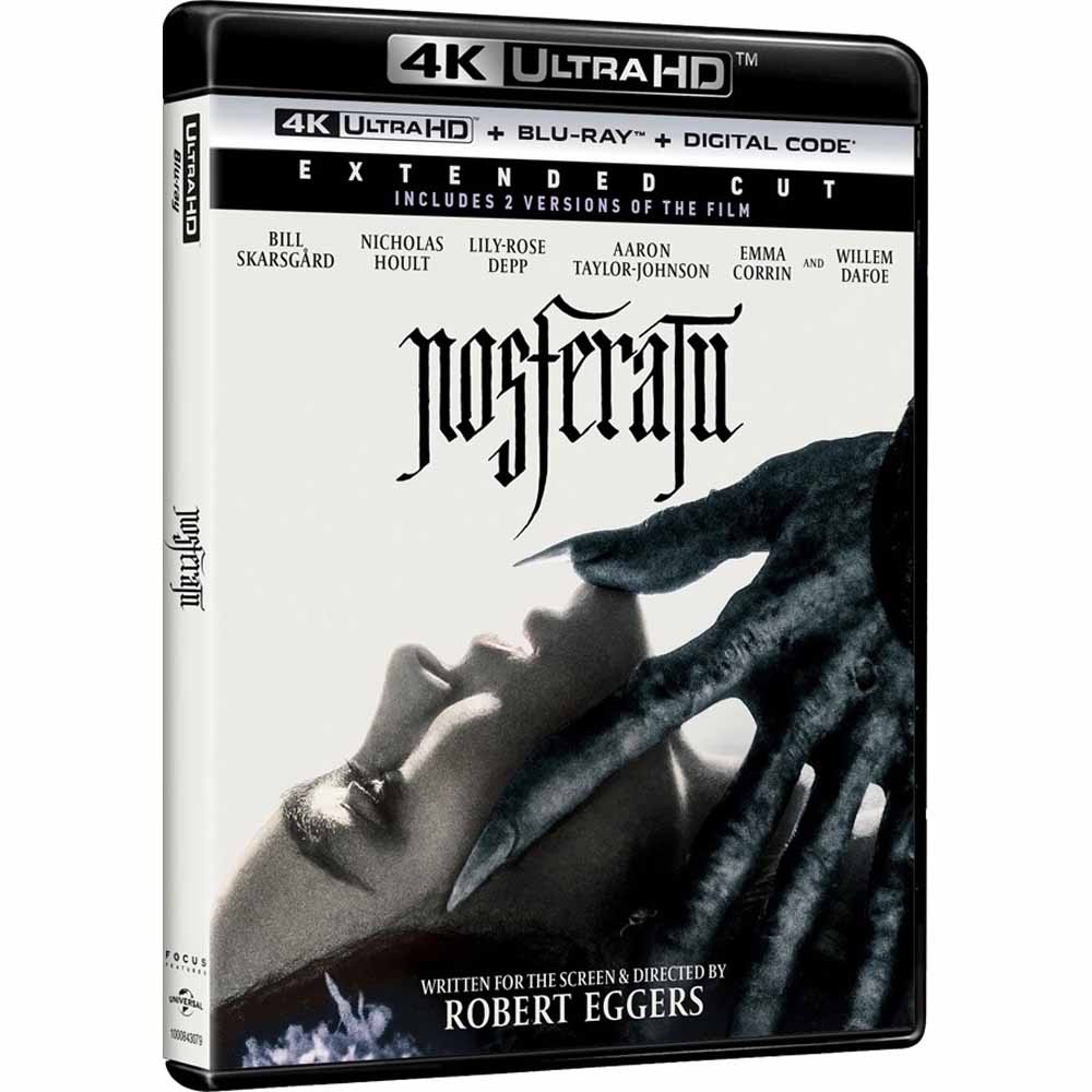 
  
  Nosferatu 4K UHD + Blu-Ray (US Import)
  
