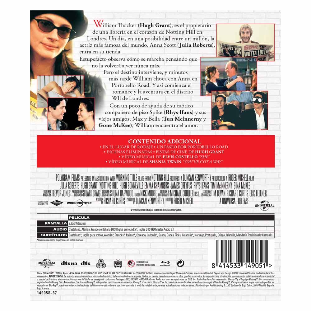Notting Hill - Blu-Ray