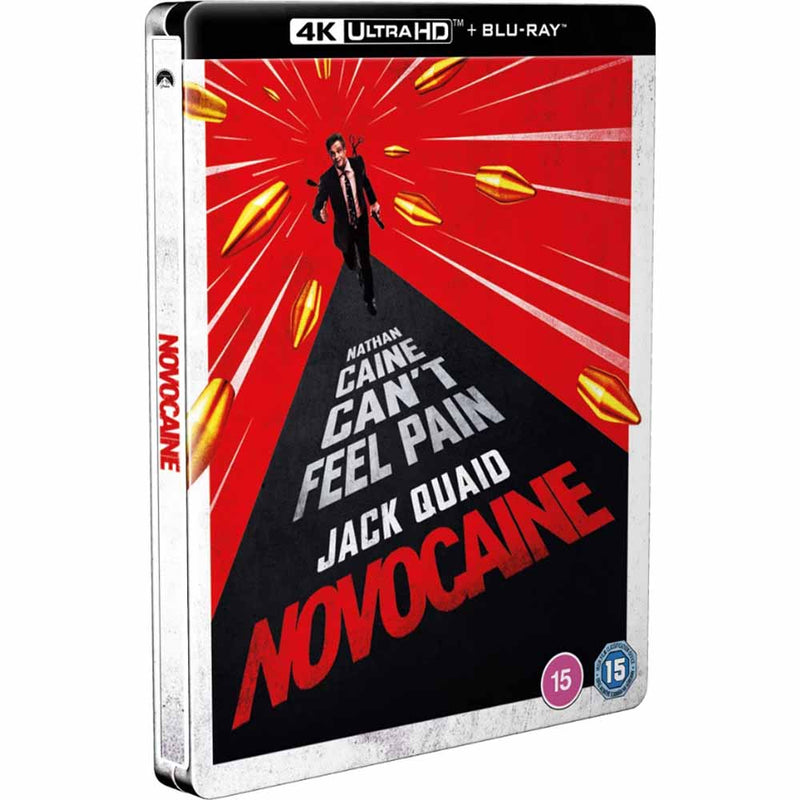 Novocaine (Steelbook) 4K UHD + Blu-Ray (UK Import)