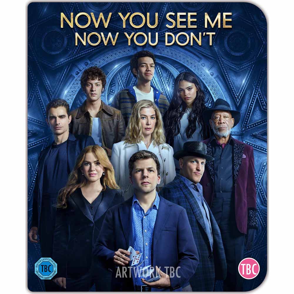Now You See Me: Now You Don't (Steelbook) 4K UHD + Blu-Ray (UK Import)