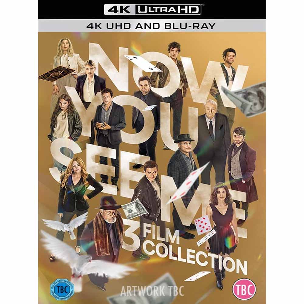 
  
  Now You See Me - 3 Film Collection 4K UHD + Blu-Ray (UK Import)
  
