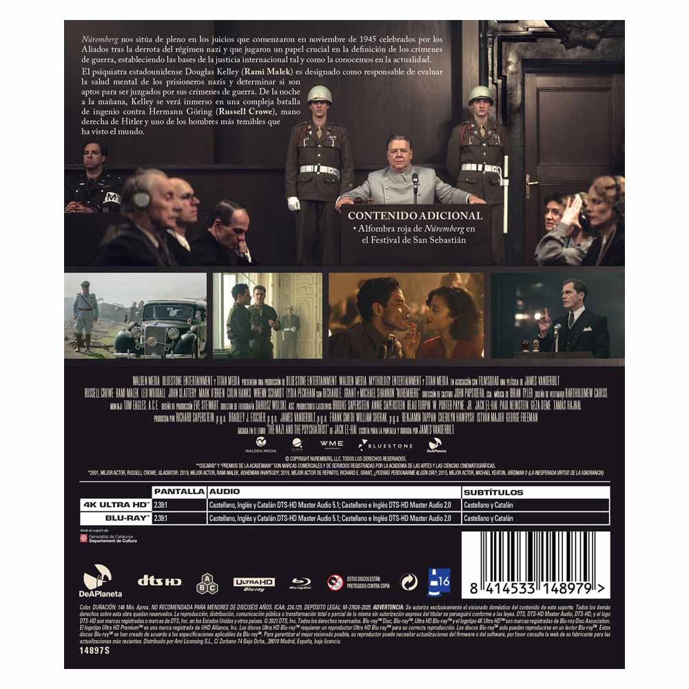 Núremberg - 4K UHD + Blu-Ray
