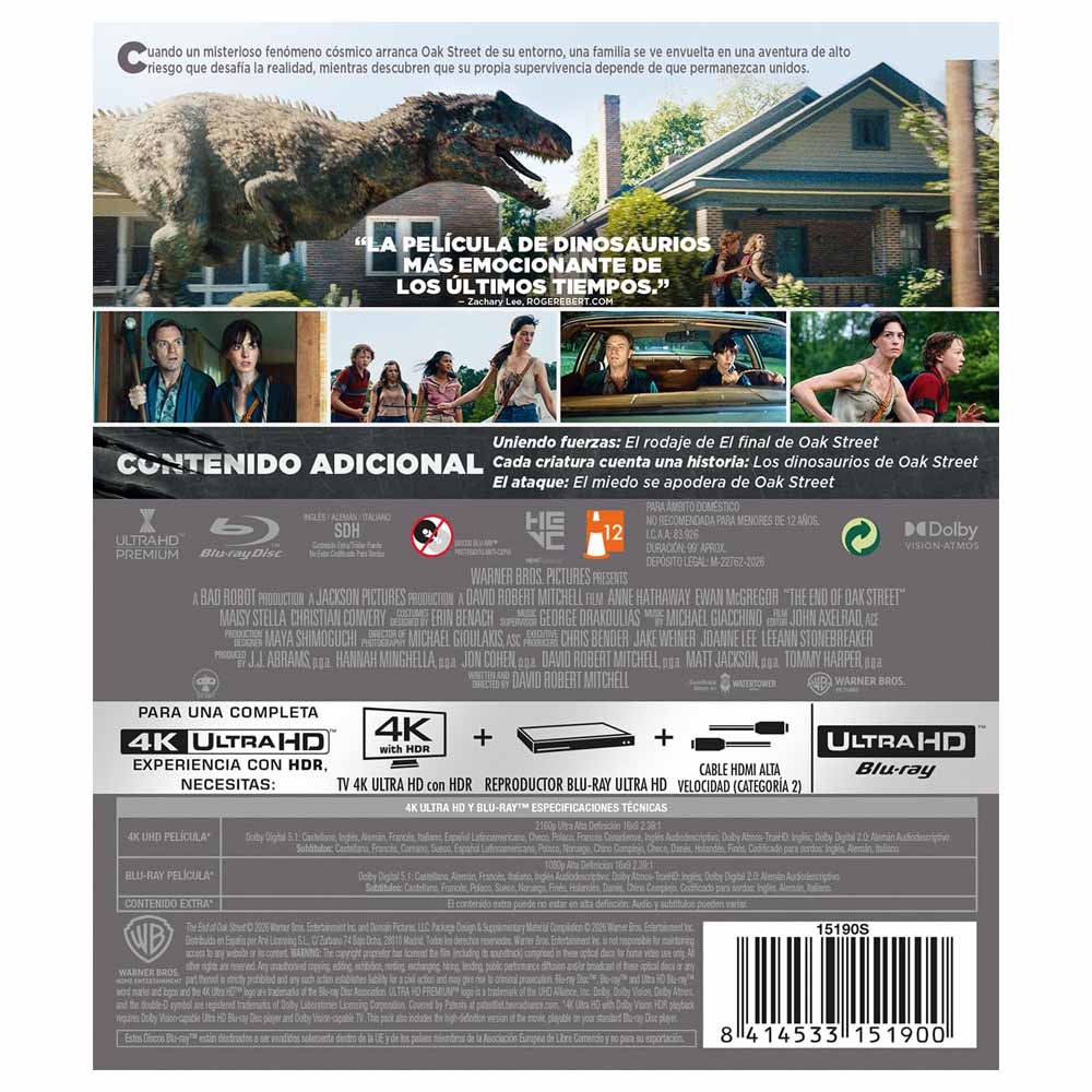 El Final de Oak Street 4K UHD + Blu-Ray