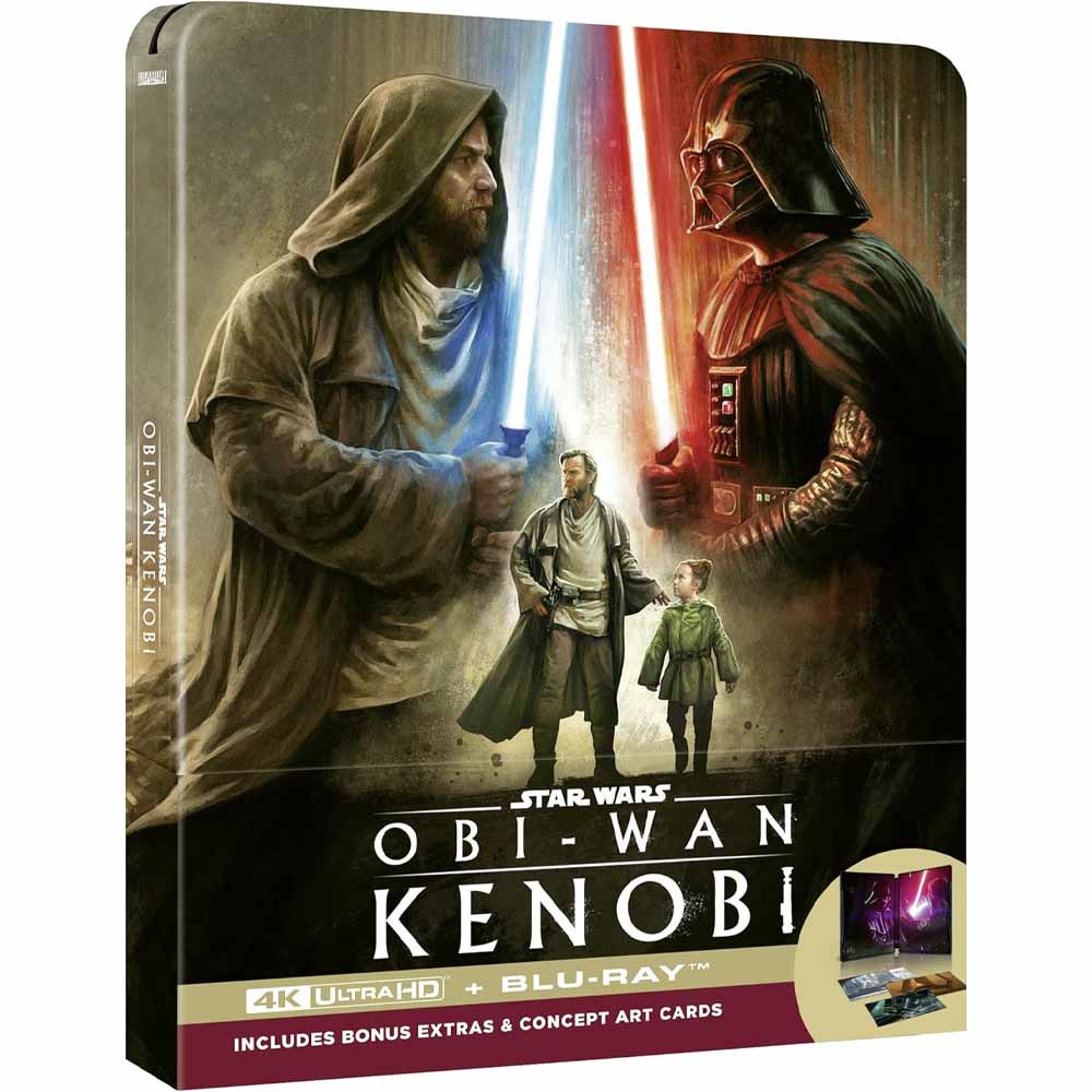 Star Wars: Obi-Wan Kenobi - The Complete Series (Steelbook) 4K Ultra HD + Blu-Ray (UK Import)