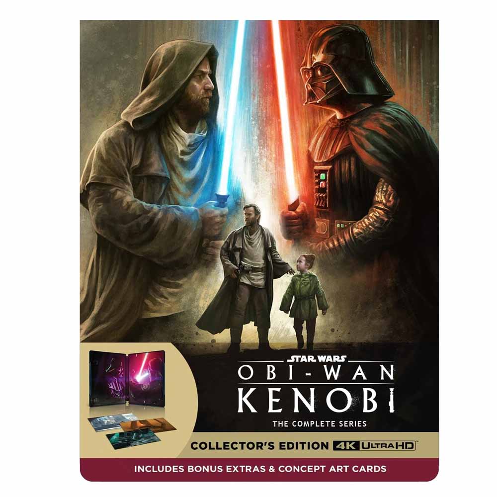 
  
  Star Wars - Obi-Wan Kenobi Limited Edition Steelbook (US Import) 4K UHD
  
