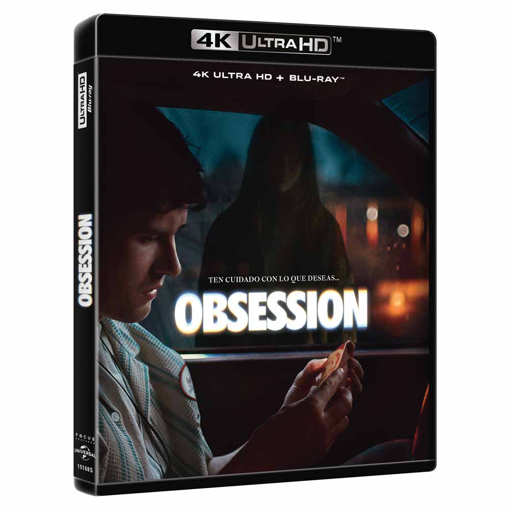 
  
  Obsession 4K UHD + Blu-Ray
  
