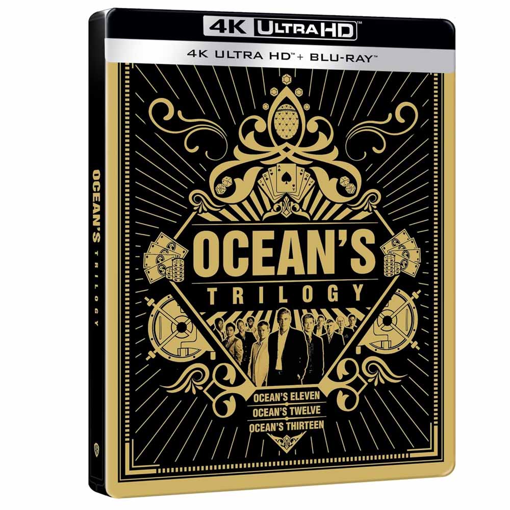 
  
  Trilogía Ocean's - Edición Metálica 4K UHD + Blu-ray
  
