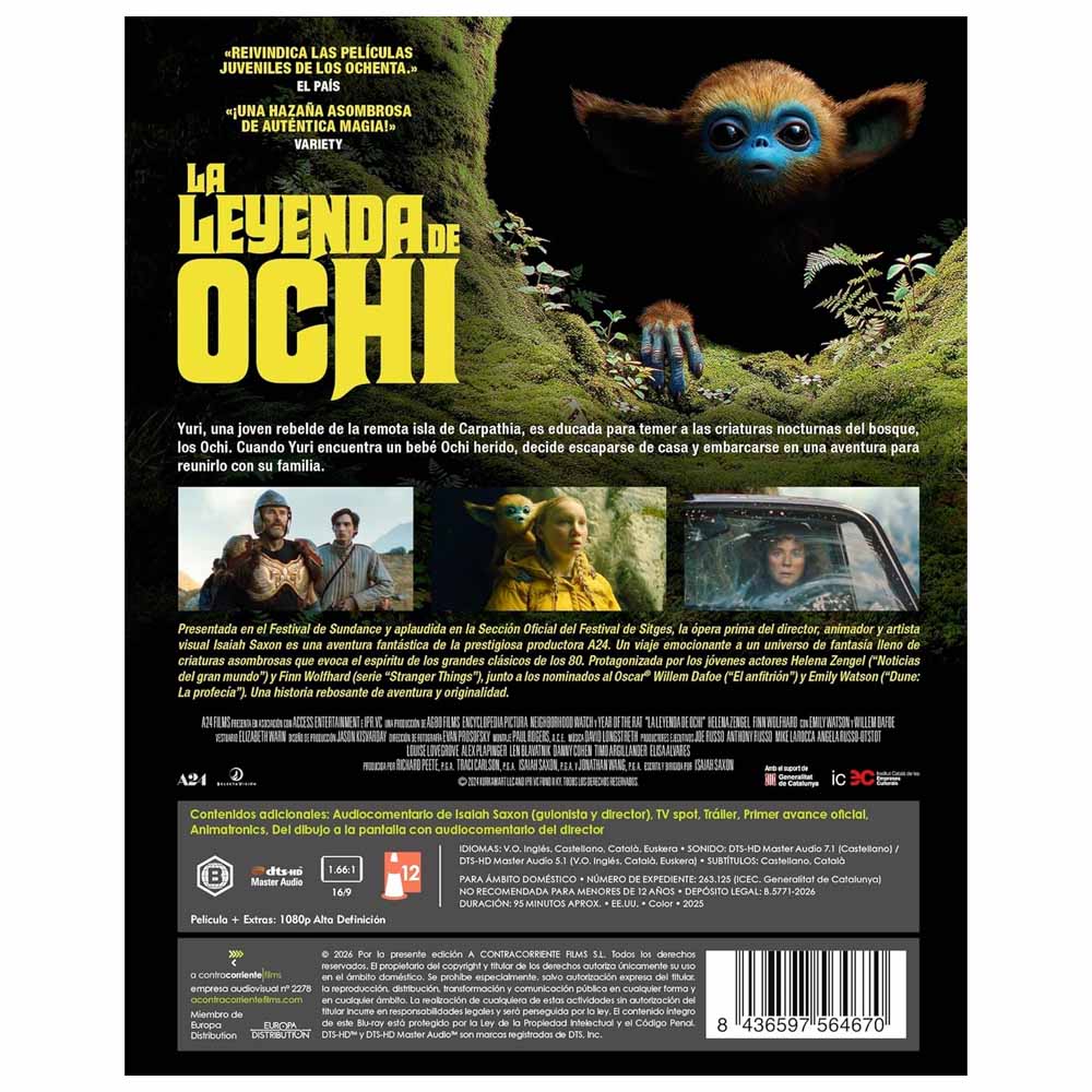 La Leyenda de Ochi Blu-Ray