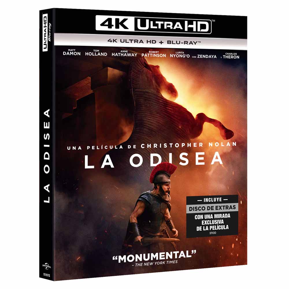 
  
  La Odisea 4K UHD + Blu-Ray
  
