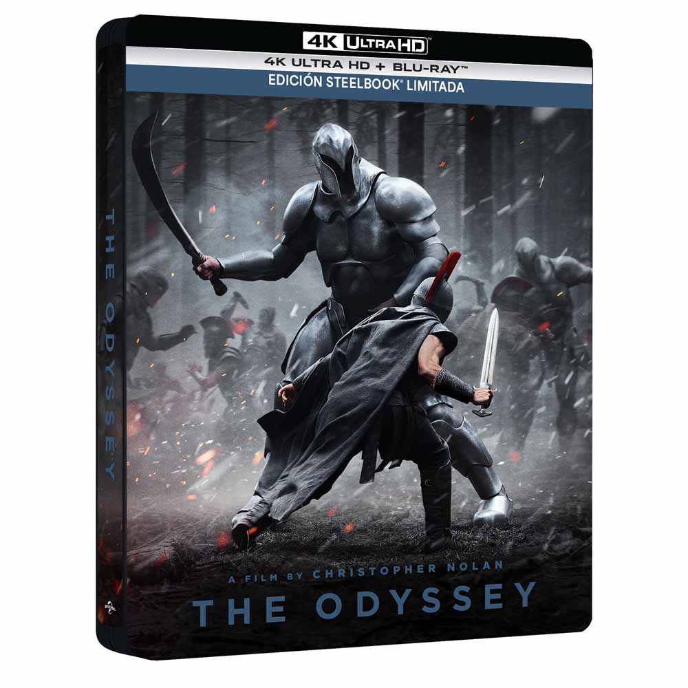 
  
  La Odisea - Edición Metálica (Gigante) 4K UHD + Blu-Ray
  
