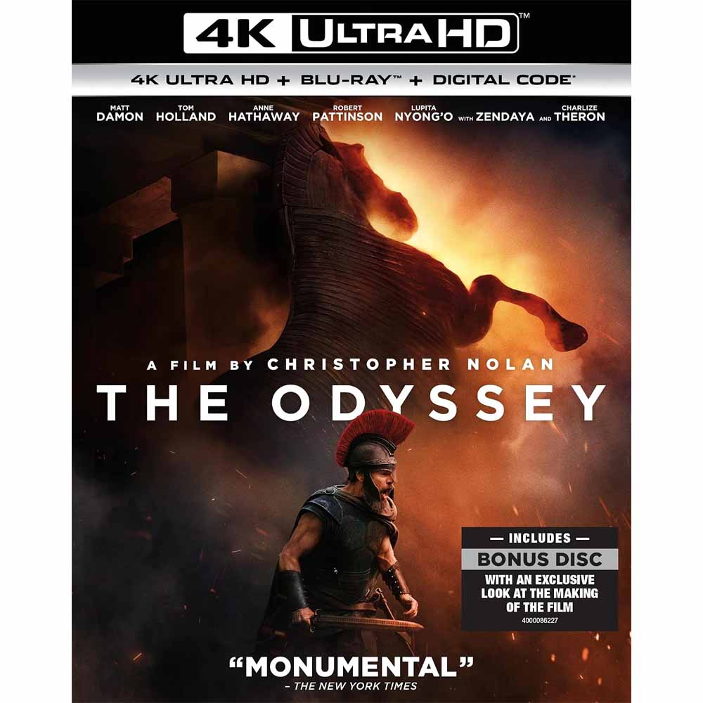 The Odyssey 4K UHD + Blu-Ray (US Import) Universal