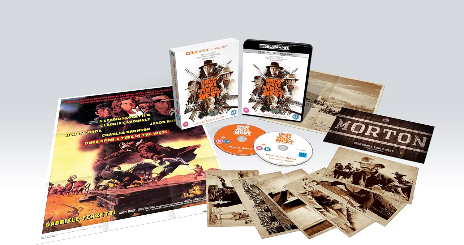 Once upon a time in the West - Limited Collector's Edition (UK Import) 4K UHD + Blu-Ray