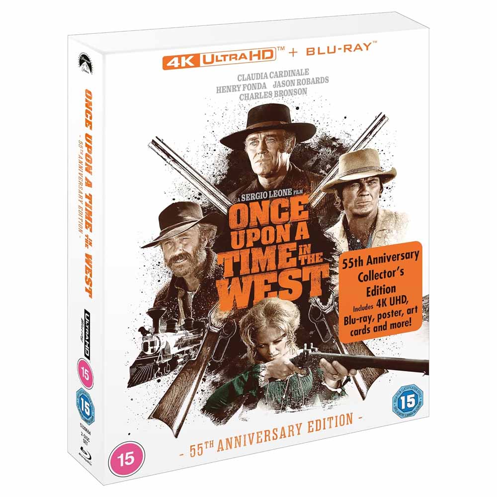 Once upon a time in the West - Limited Collector's Edition (UK Import) 4K UHD + Blu-Ray
