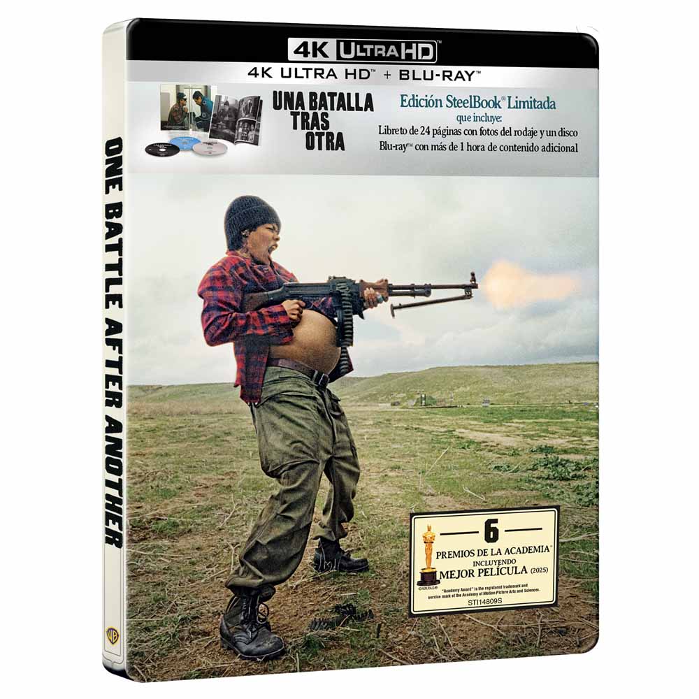Una Batalla tras Otra - Edición Metálica 4K UHD + Blu-Ray