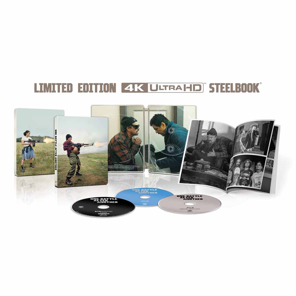 
  
  One Battle After Another 4K UHD + Blu-Ray Steelbook (UK Import)
  
