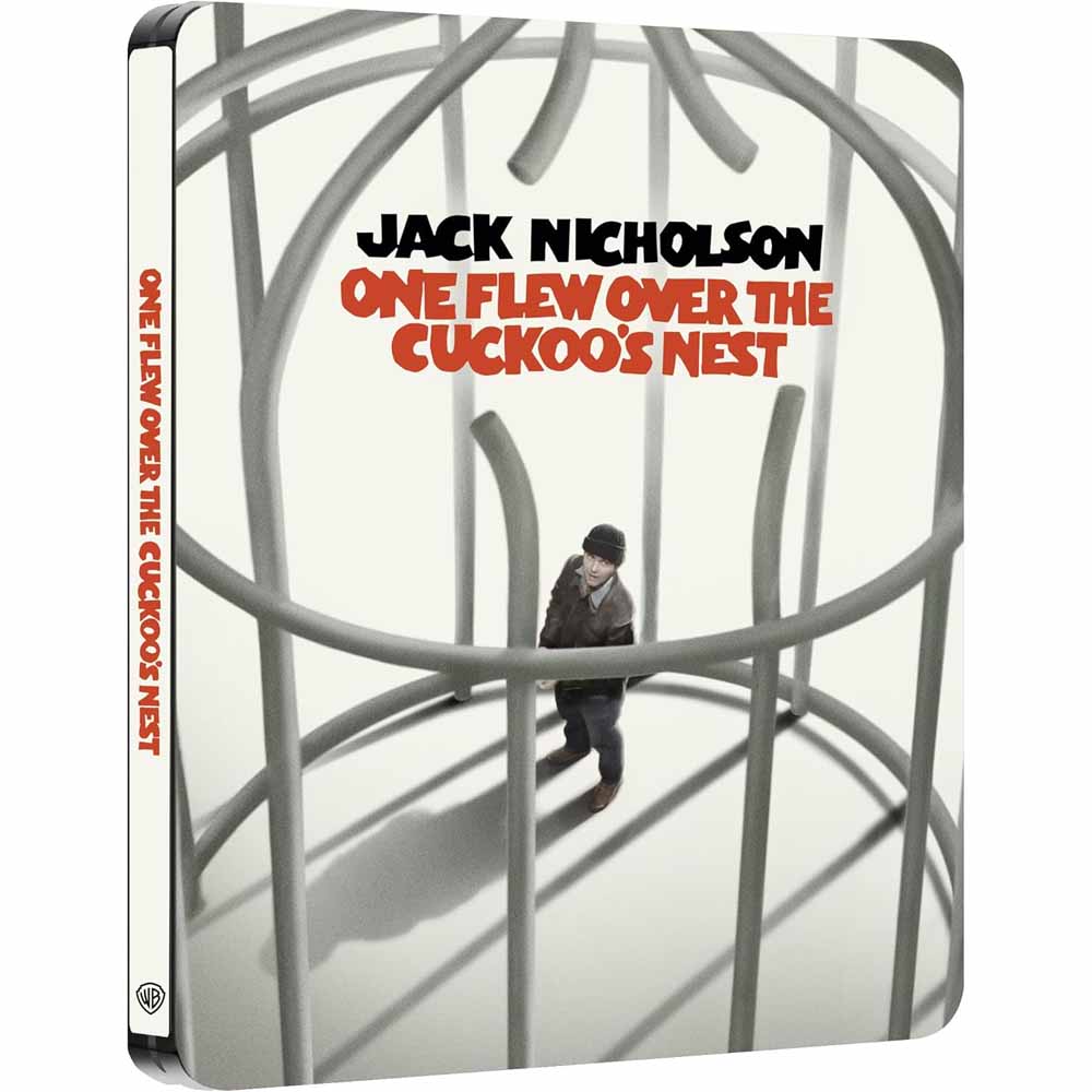 
  
  One Flew Over the Cuckoo's Nest (Steelbook) 4K UHD + Blu-Ray (UK Import)
  
