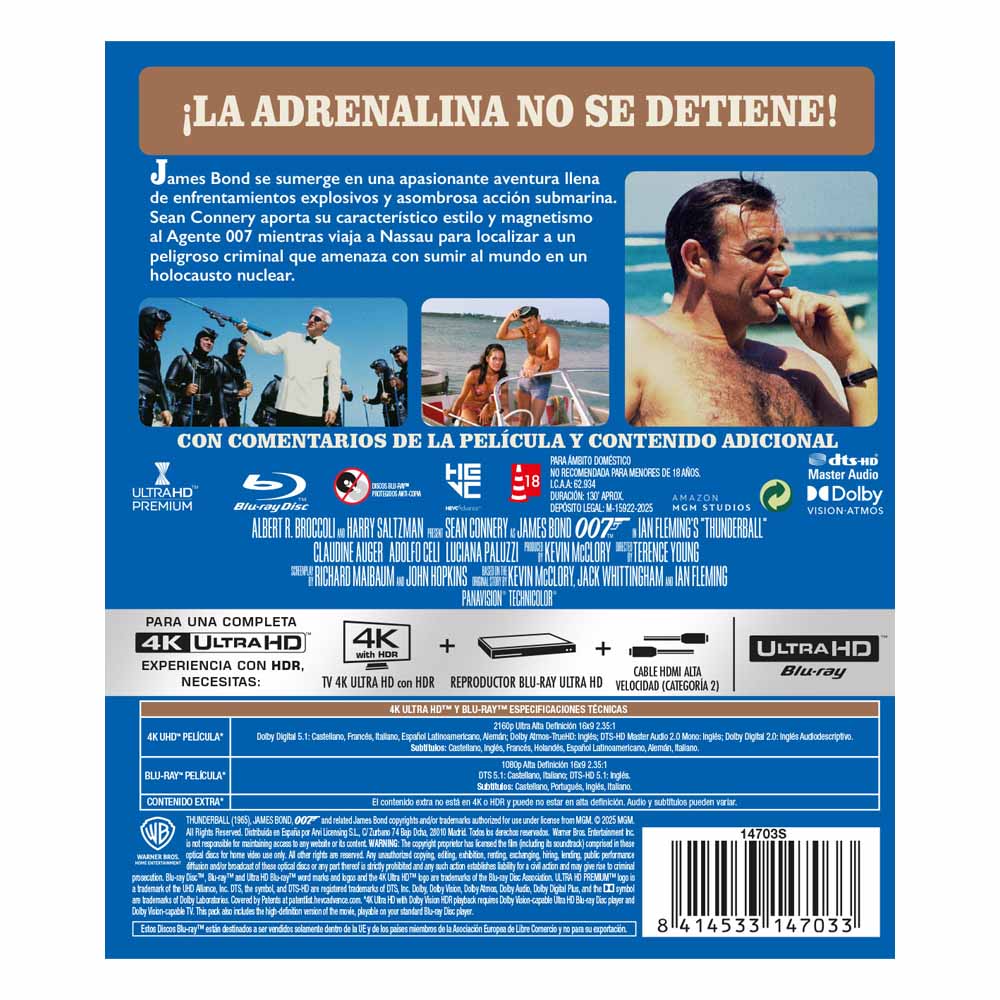 Operación Trueno 4K UHD + Blu-Ray