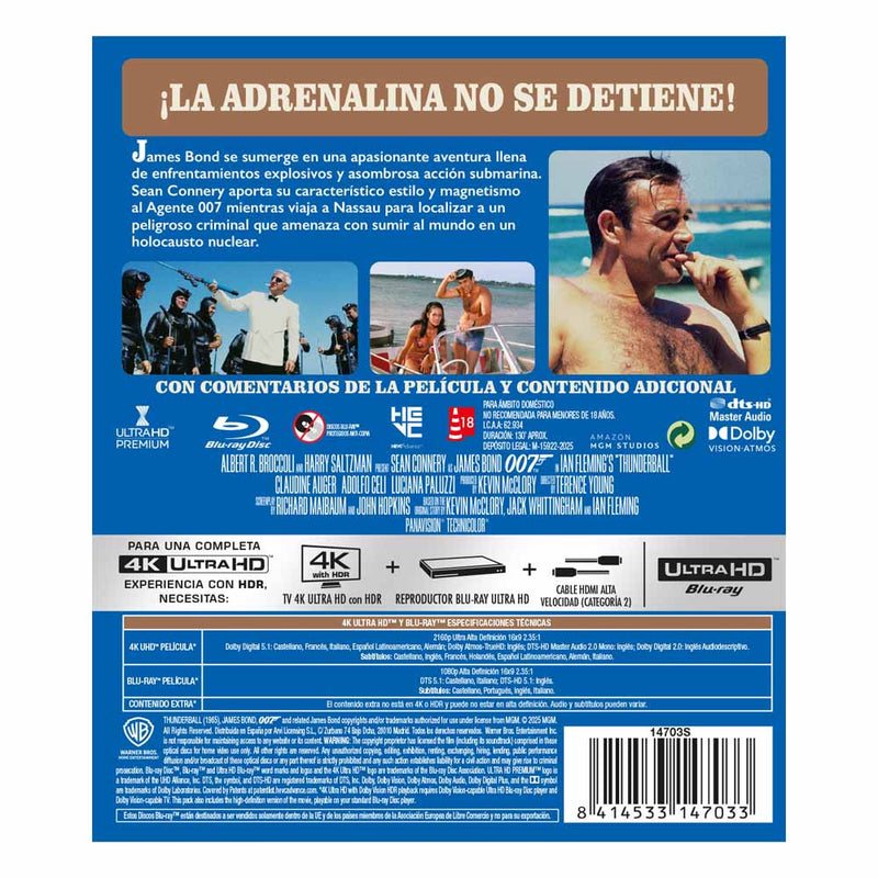 Operación Trueno 4K UHD + Blu-Ray