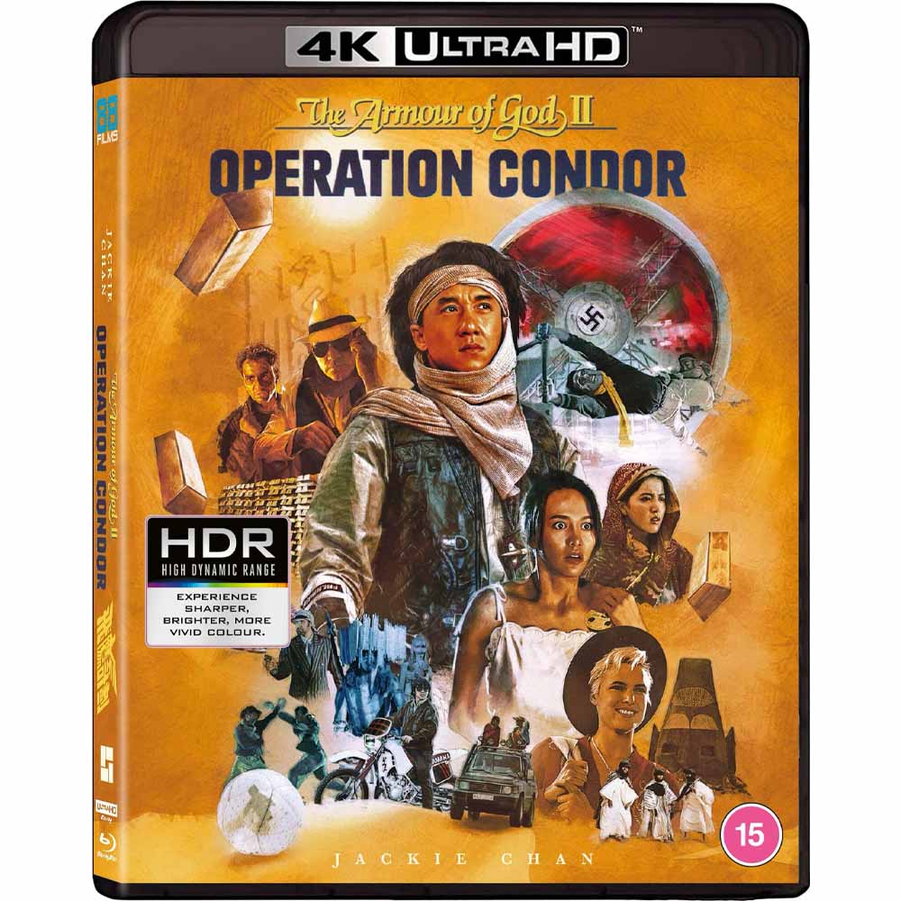 
  
  Armour Of God 2: Operation Condor 4K UHD + Blu-Ray (UK Import)
  

