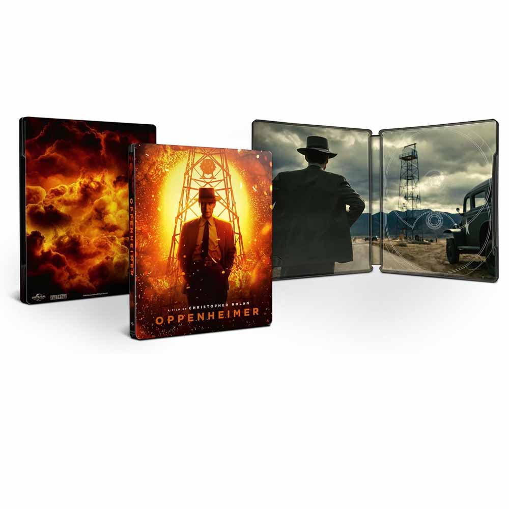 Oppenheimer Ultimate Collector's Edition Steelbook 4K UHD + Blu-Ray (UK Import)