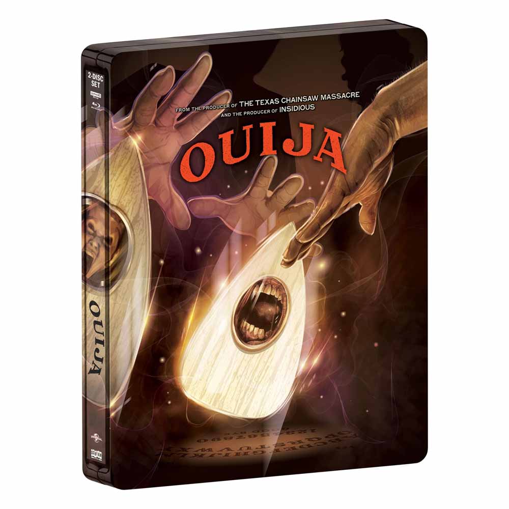 
  
  Ouija (Steelbook) 4K UHD + Blu-Ray (US Import)
  
