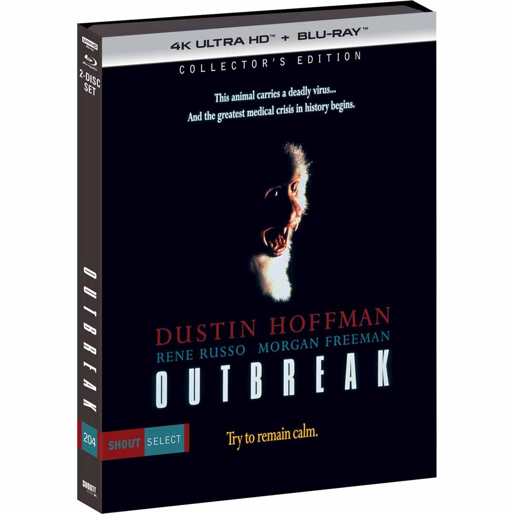 
  
  Outbreak (Collector's Edition) 4K UHD + Blu-Ray (US Import)
  
