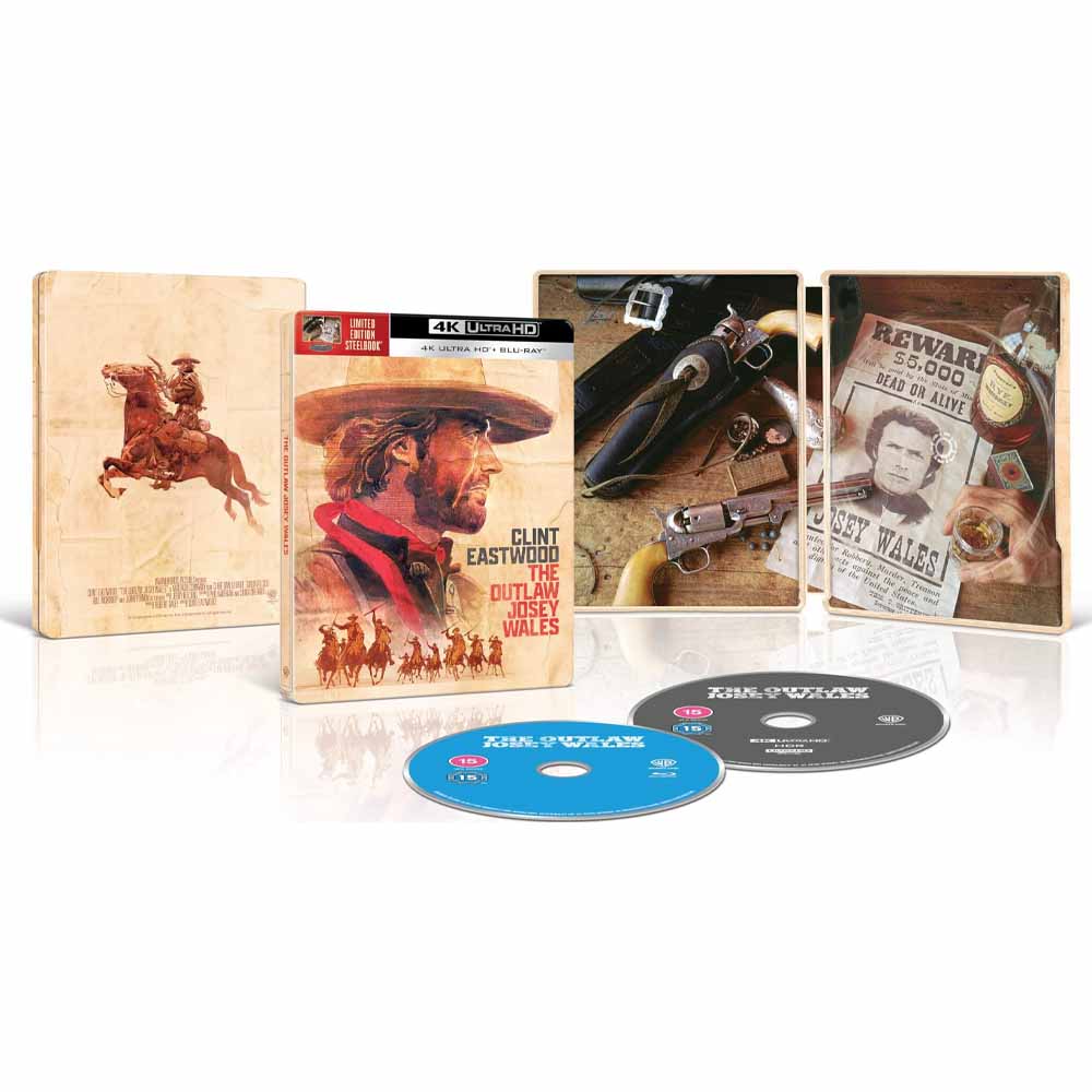 
  
  The Outlaw Josey Wales (Steelbook) 4K UHD + Blu-Ray (UK Import)
  
