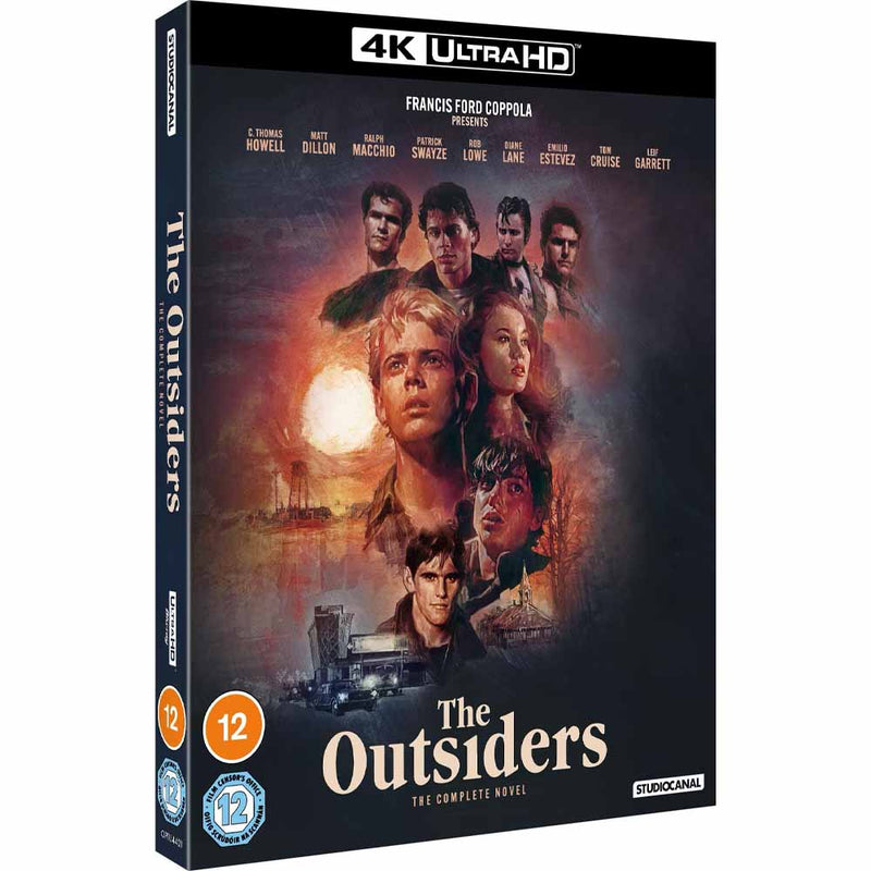 The Outsiders 4K UHD + Blu-Ray (UK Import) StudioCanal