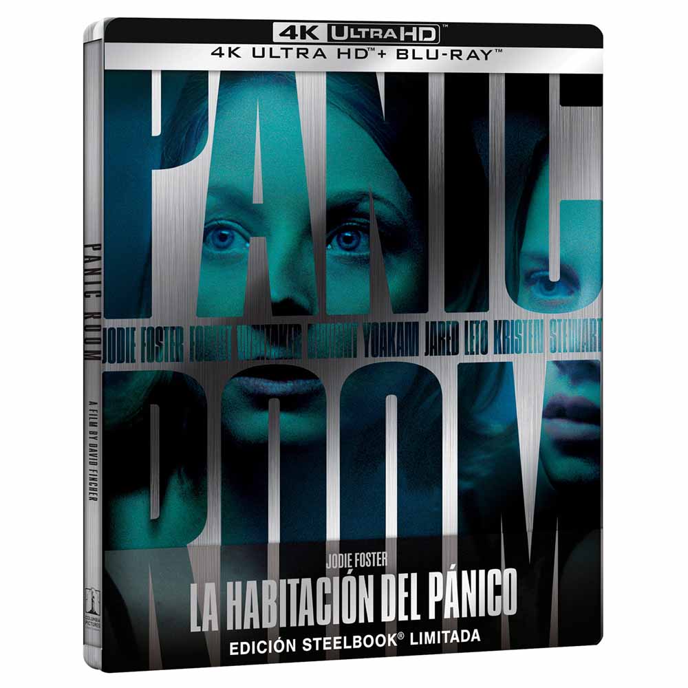 
  
  La Habitación del Pánico - Edición Metálica Ultra HD Blu-Ray
  
