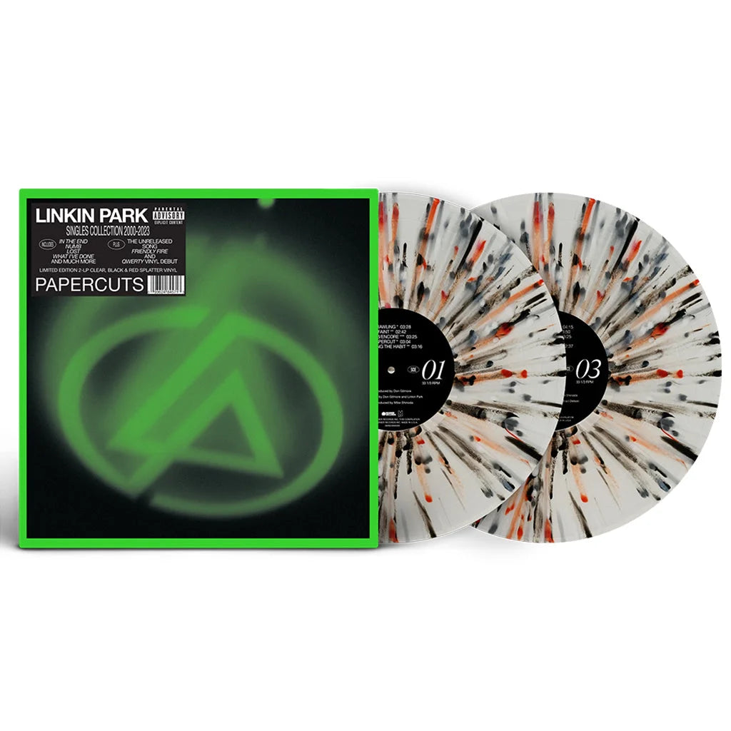 
  
  Linkin Park - Papercuts [Indie Exclusive Black &amp; Red Splatter] 2 LP Vinyl
  
