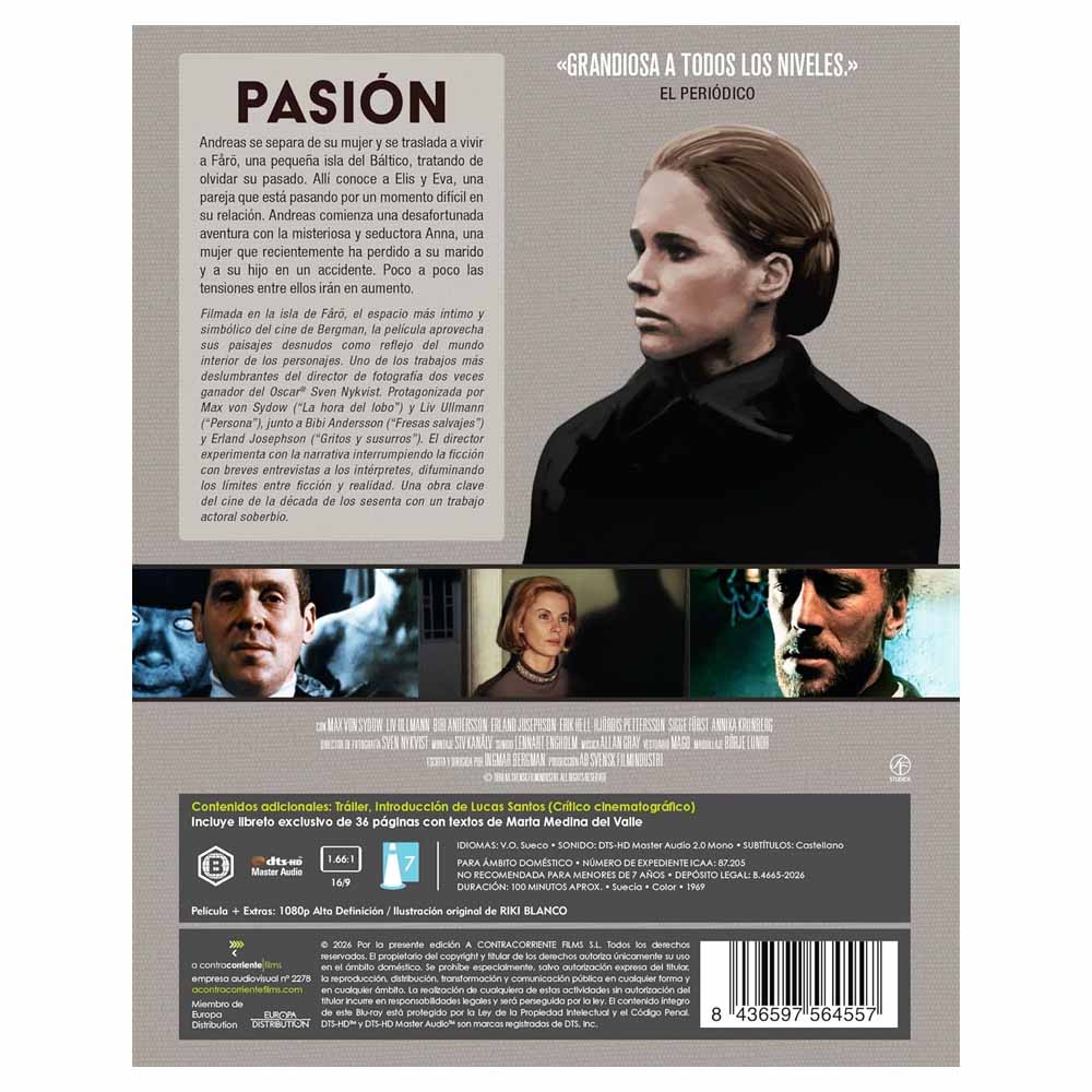 Pasión - Blu-Ray
