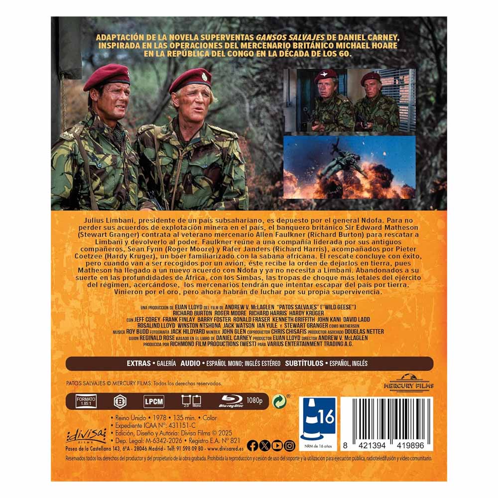 Patos Salvajes - Blu-Ray
