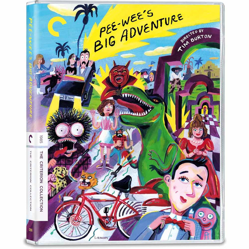 Pee-wee’s Big Adventure 4K UHD + Blu-Ray (UK Import) Criterion