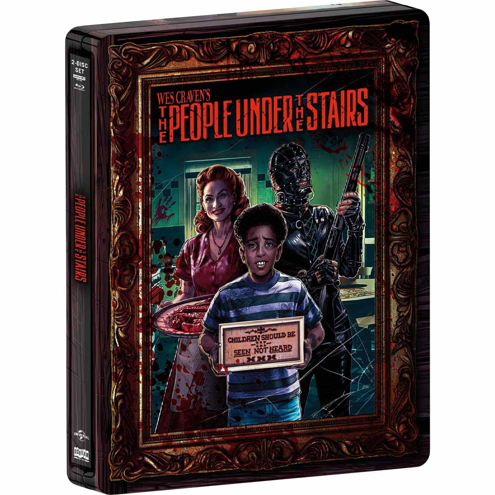 
  
  The People Under the Stairs (Steelbook) 4K UHD + Blu-Ray (US Import)
  
