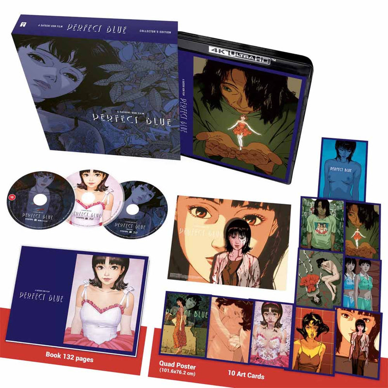 Perfect Blue (Limited Deluxe Edition) 4K UHD + Blu-Ray (UK Import) Anime Limited