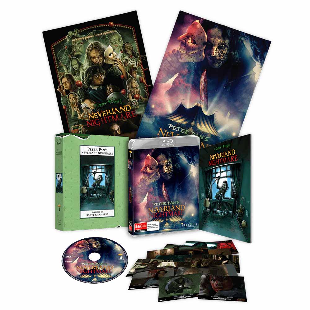 
  
  Peter Pan's Neverland Nightmare Collector's Edition Blu-Ray (Australia Import)
  
