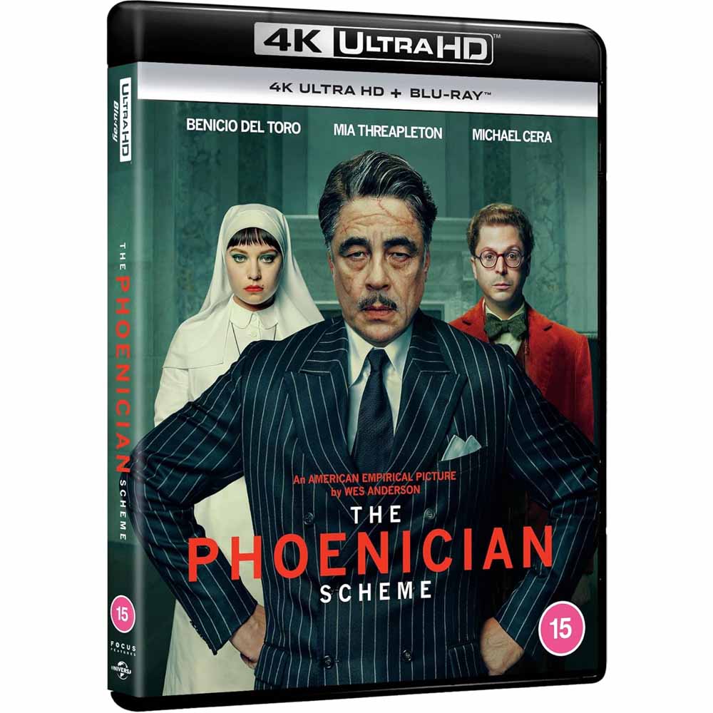 
  
  The Phoenician Scheme 4K UHD + Blu-Ray (UK Import)
  
