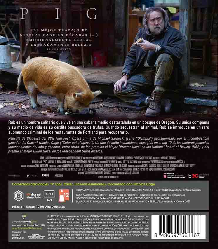 Pig Blu-Ray