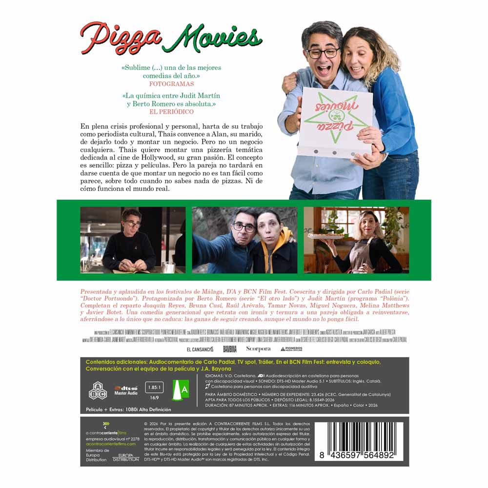 Pizza Movies Blu-Ray