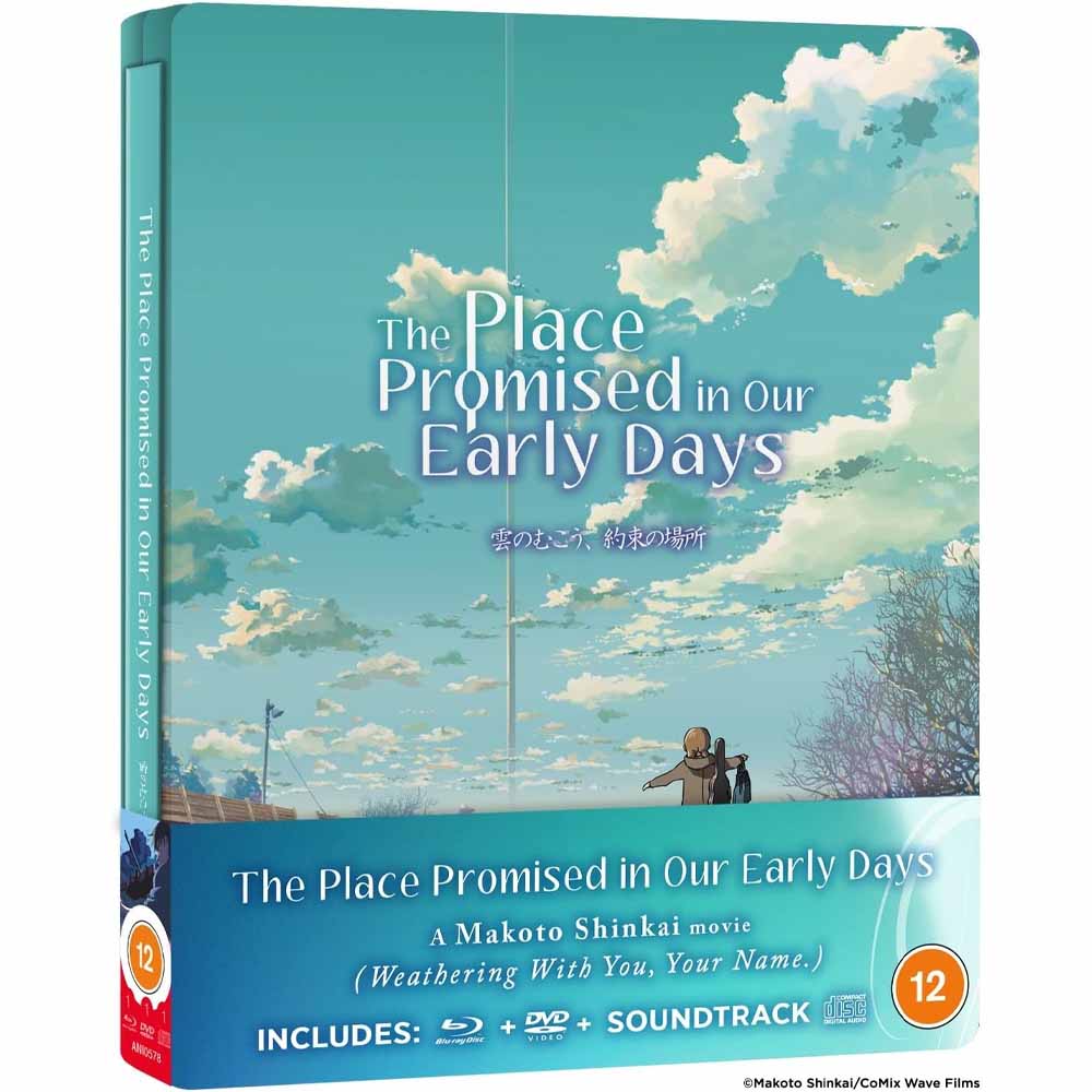 
  
  The Place Promised in Our Early Days (Steelbook) Blu-Ray (UK Import)
  
