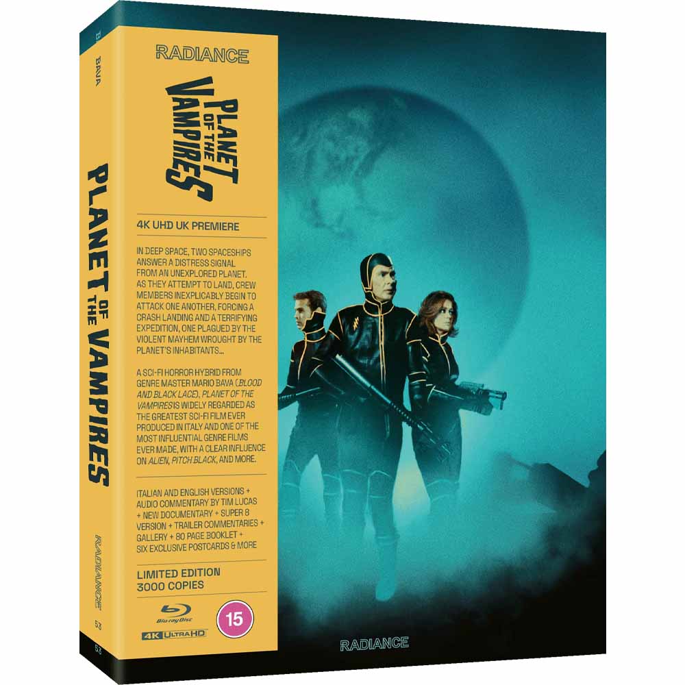 Planet of the Vampires (Limited Edition) 4K UHD + Blu-Ray (UK Import) Radiance