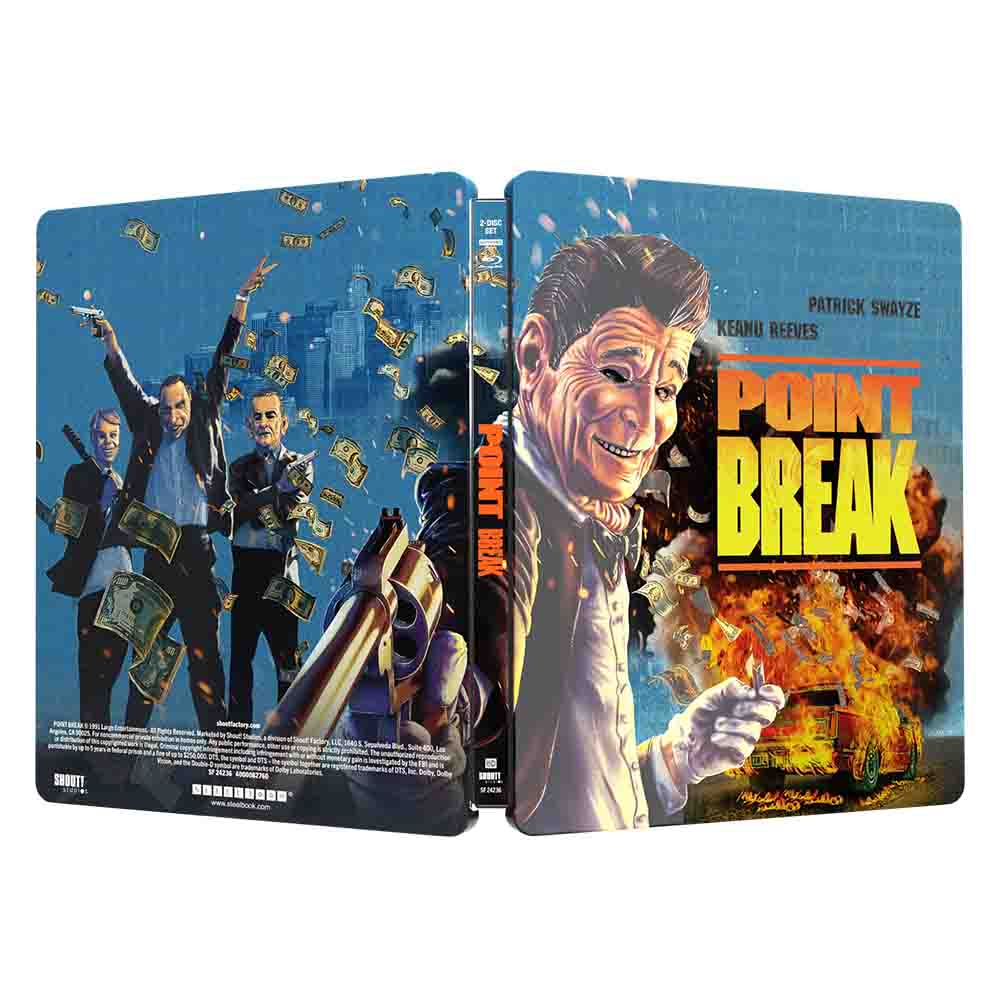 Point Break 4K UHD + Blu-Ray Steelbook (US Import) Shout Select
