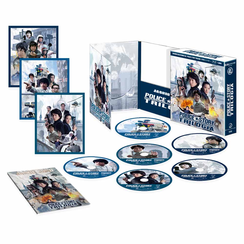 Police Story Trilogía - Edición Coleccionista 4K UHD + Blu-Ray