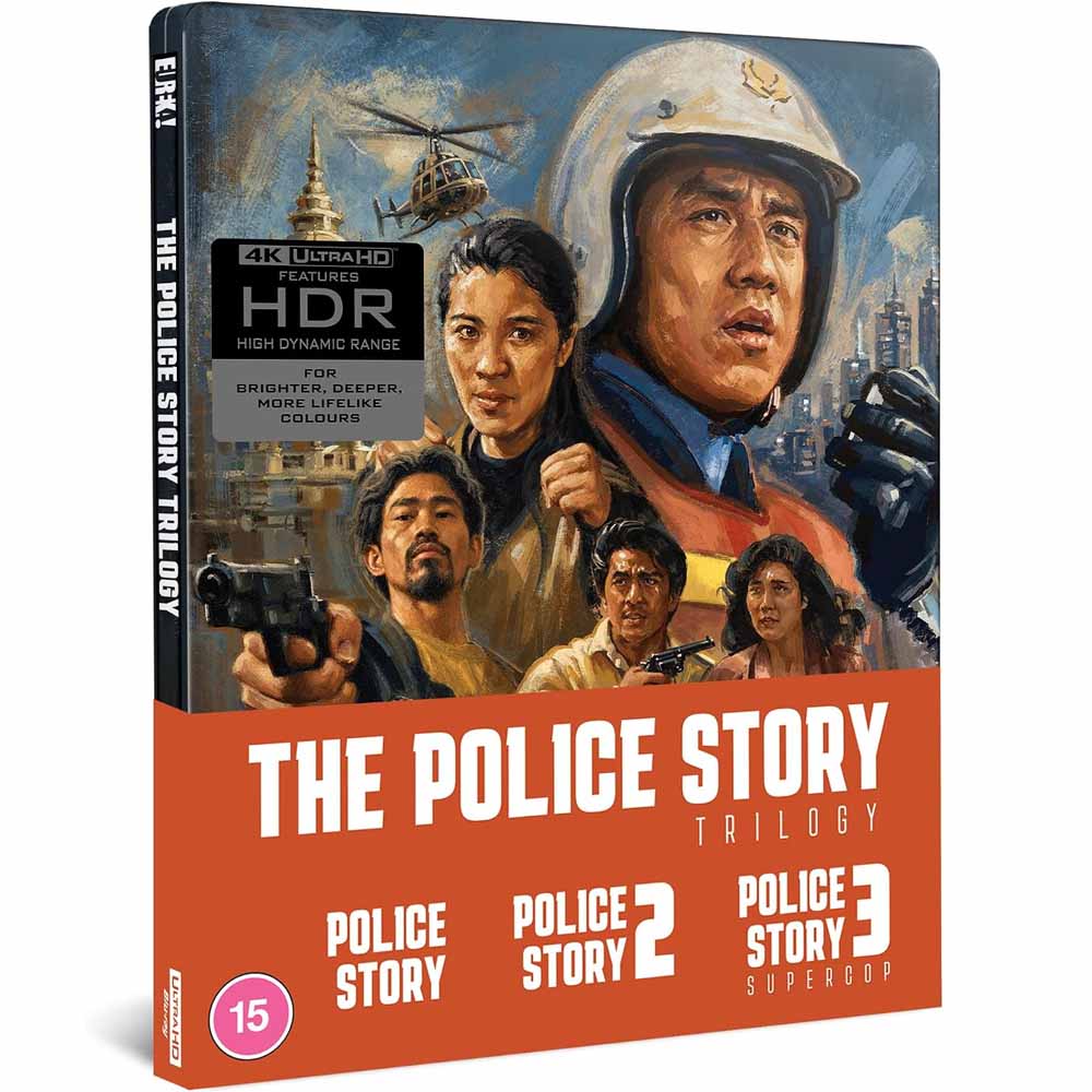 
  
  The Police Story Trilogy (Limited Edition Steelbook) 4K UHD (UK Import)
  
