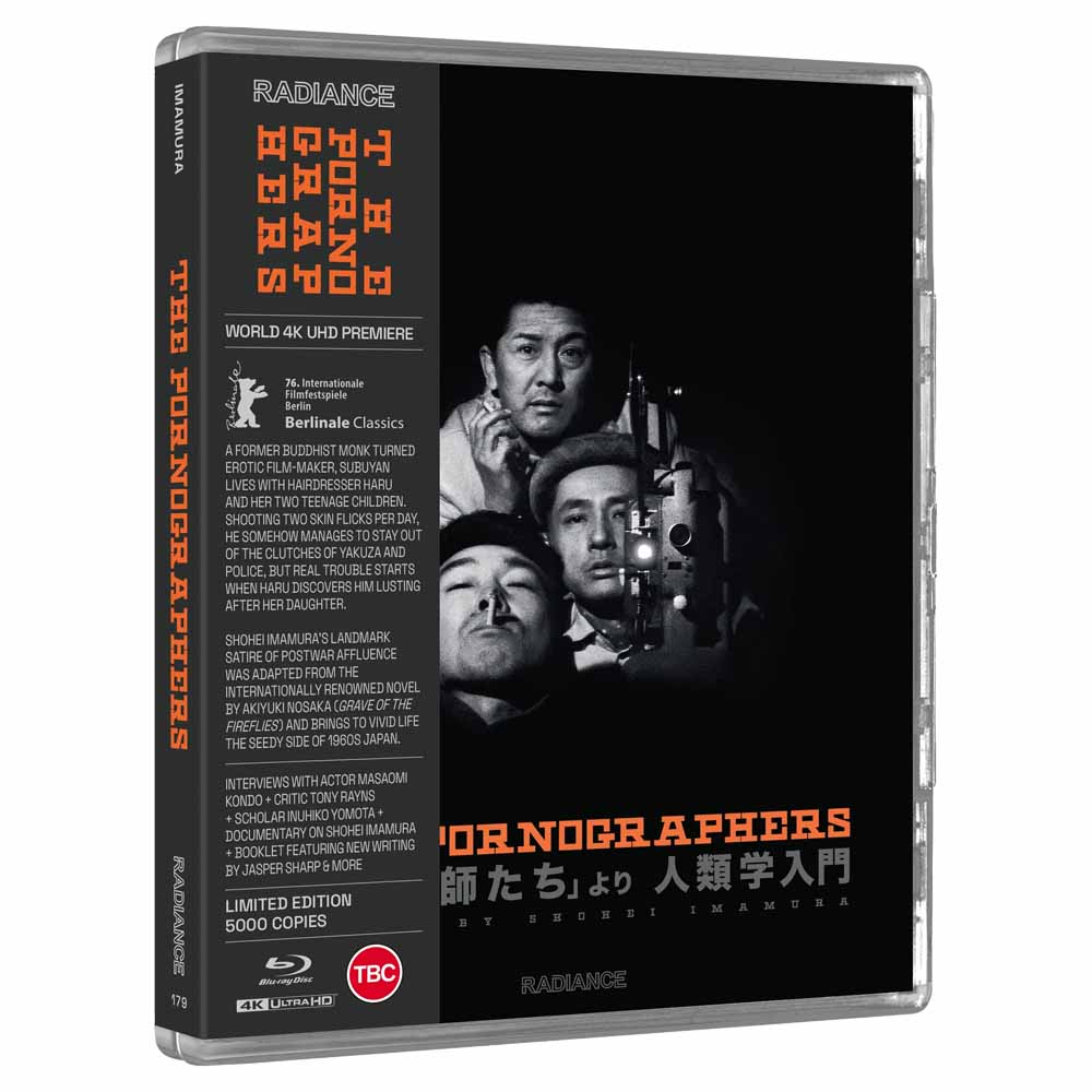 
  
  The Pornographers (Limited Edition) 4K UHD + Blu-Ray (UK Import)
  
