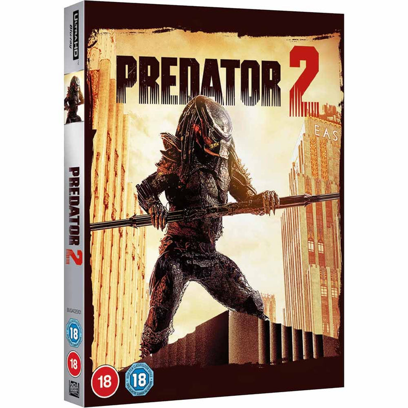 Predator 2 4K UHD + Blu-Ray (UK Import)