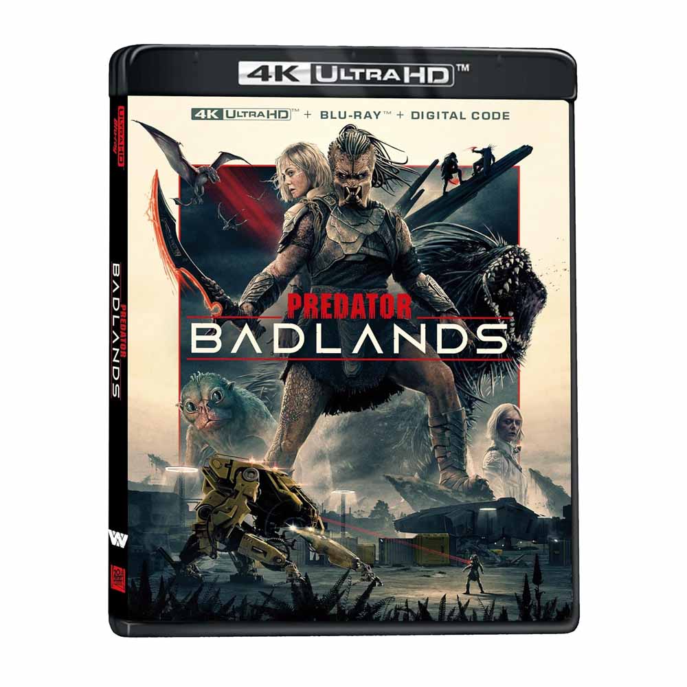 Predator: Badlands 4K UHD + Blu-Ray (US Import)